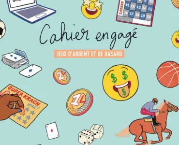 Couverture du cahier engagé jeux d'argent